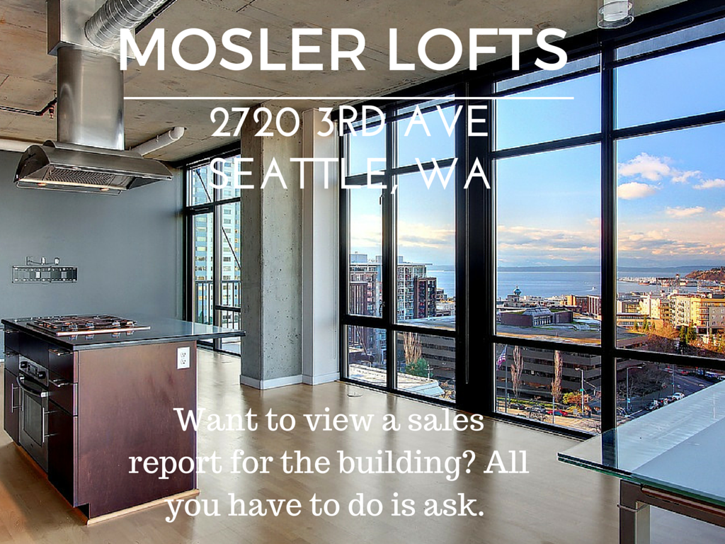 Mosler Lofts Sales Report